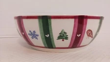 Pfaltzgraff Holiday Snow Bear 9.5" Serving Bowl Christmas Dishes FREE SHIPPING