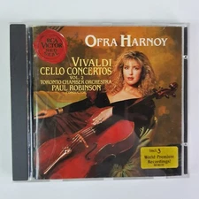 Ofra Hornoy Vivaldi Cello Concertos Vol2 Toronto Chamber Orchestra Classical CD