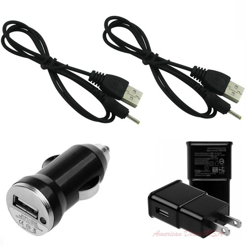 2X USB+Car+ Wall Charger Adapter for Kids Tablet Nabi 2 II NABI2-NV7A NABI2-NVA - Picture 1 of 2