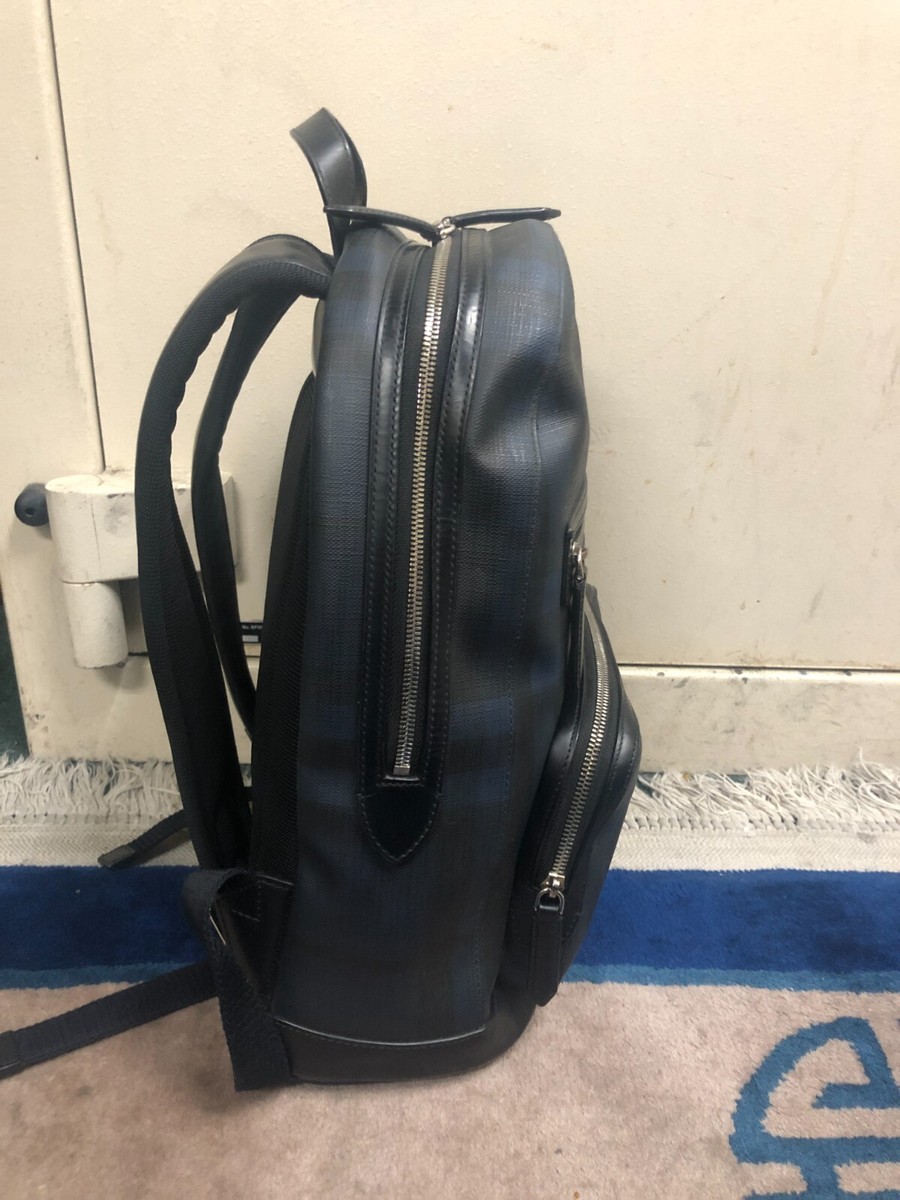 Burberry Marden Backpack London Check Coated Canvas with  display picture 3