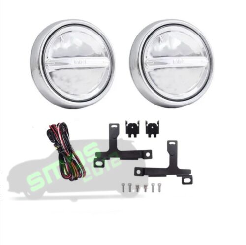 Mini Cooper S / JCW R56 LED Spot Lights, Rally Fog Lamps CHROME - Picture 2 of 7