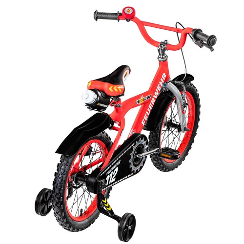 16 Zoll Kinderfahrrad Fahrrad Polizei Feuerwehr Kinderrad Spielrad unisex Hi5 - Bild 8 von 12
