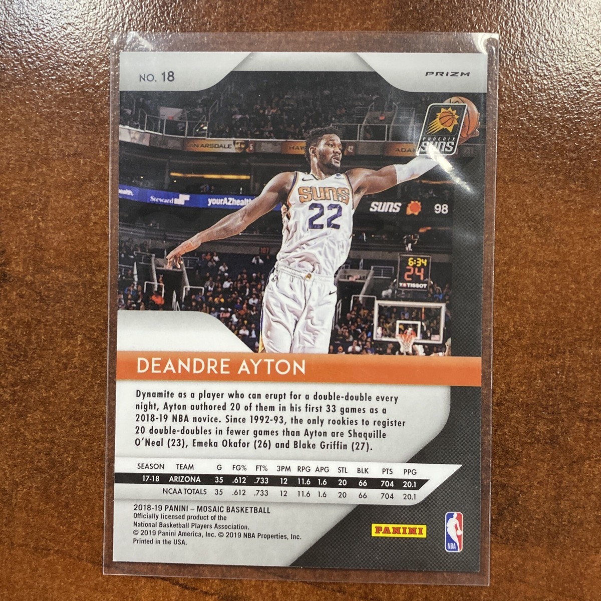その他 2018 Panini Prizm Deandre ayton Psa10! s-l400.jpg