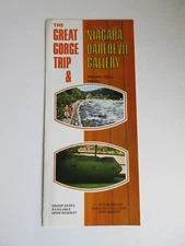 The GREAT GORGE TRIP & NIAGARA DAREDEVIL GALLERY vintage BROCHURE CANADA