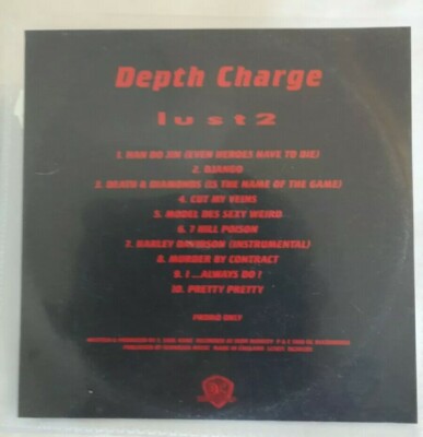 Depth Charge    Lust 2 CD/ PROMO / electronica, triphop, breakbeat / 1999