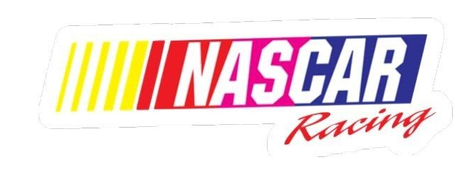 Nascar 3 Inch Die Cut Vinyl Decal Sticker
