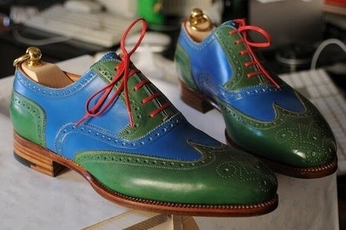 Spectator shoes Men dress 