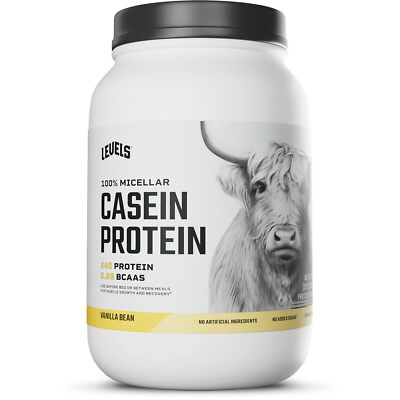 Micellar Casein Protein, Hormone Free, Vanilla Bean, 2LB, Hormone Free