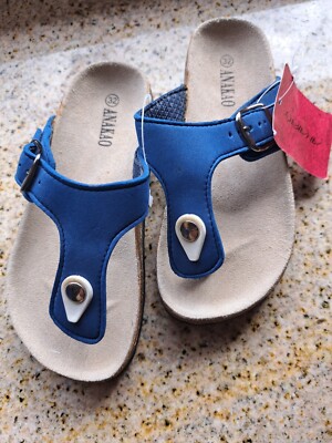 Bio Walker Zehentrenner Sandale Sandalette Pantolette Größe 32