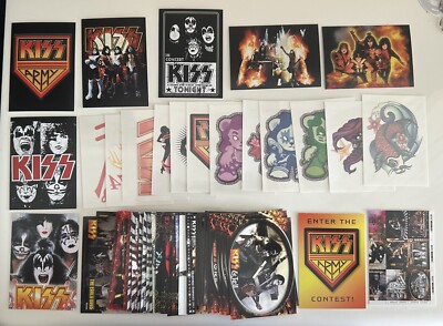 2009 Press Pass KISS Ikons Cards - Tattoos  - Blood - Stickers - You Pick