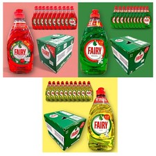 10x Fairy Washing Up Liquid Kitchen Dish 320ml LiftAction Box Pack