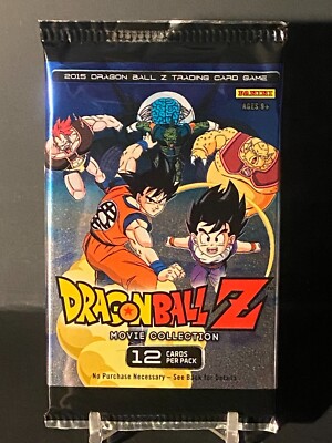 Dragon Ball Z TCG Panini Movie Collection Booster Pack Factory