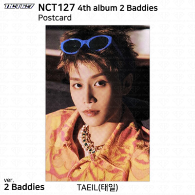 NCT NCT127 4th Album 2 Baddies Official Photocard Postcard KPOP K