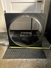 Exhaust Fan Venturi Frame 22"x22" for 18" diameter fan (9" blades) Used