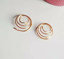 Spiral Nipple Ring Unisex Non Piercing nipple jewellery Fake Piercing Pair UK 