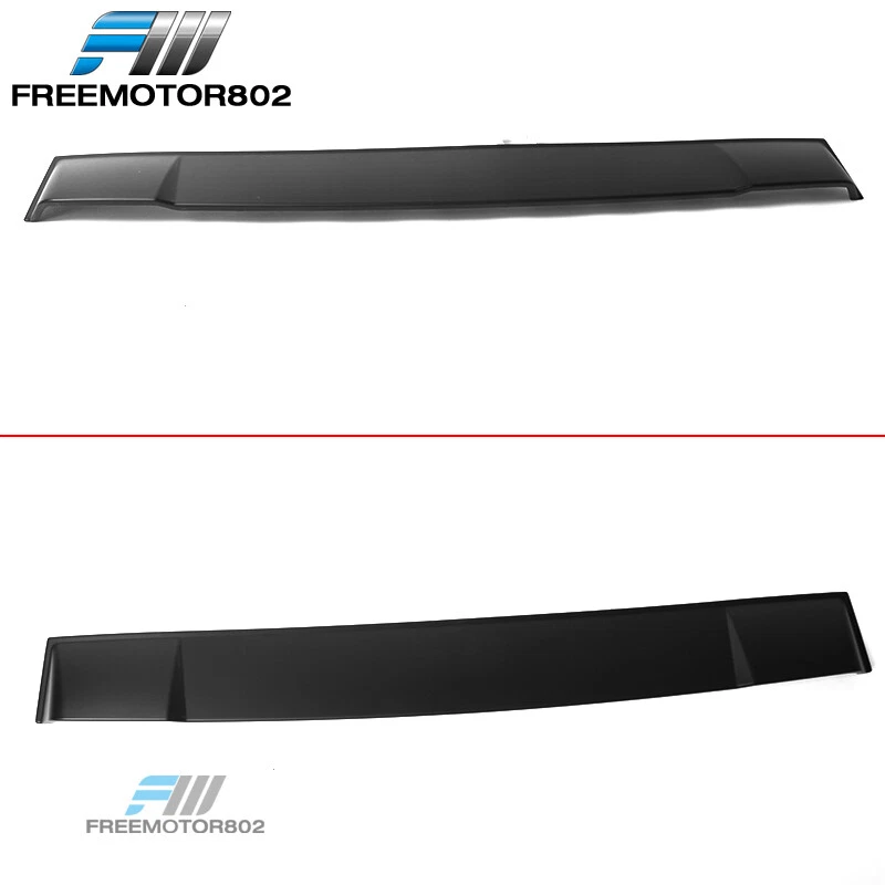 Подходит для Dodge Charger 11-23 неокрашенный матовый черный спойлер крыло на крышу PP - Изображение 2 из 4