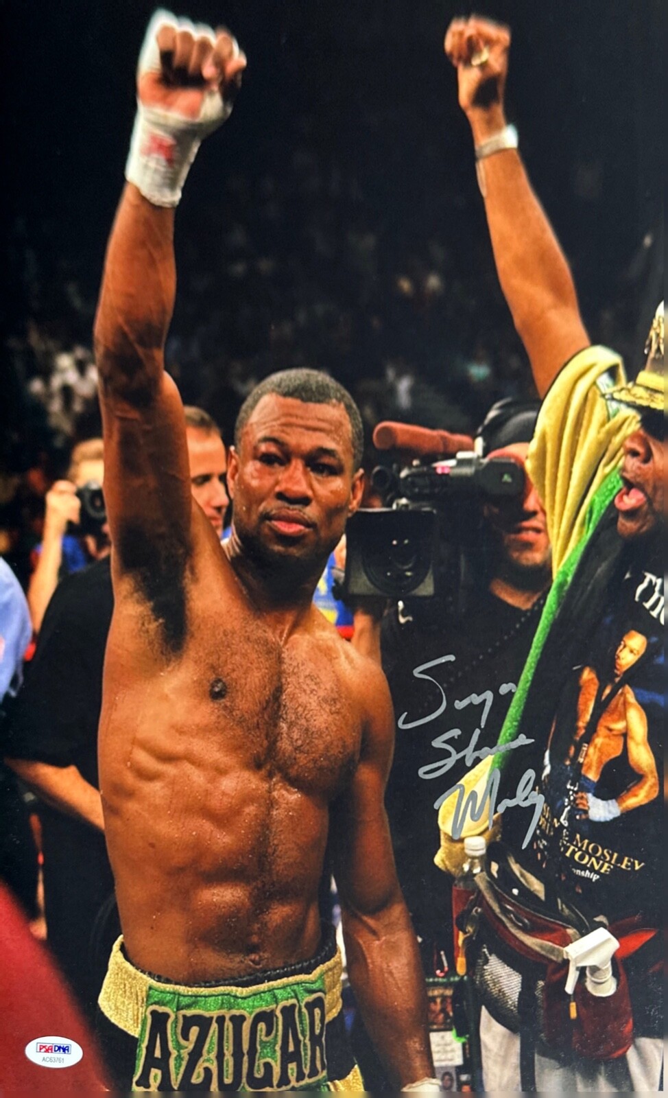 Sugar Shane Mosley Autographed Signed 12x18 Boxing Photo PSA AC63761 