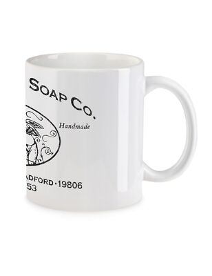 Paper Street Soap Co. Girlie Kaffeetasse Fight Sign Logo Club  Firma Firmenlogo