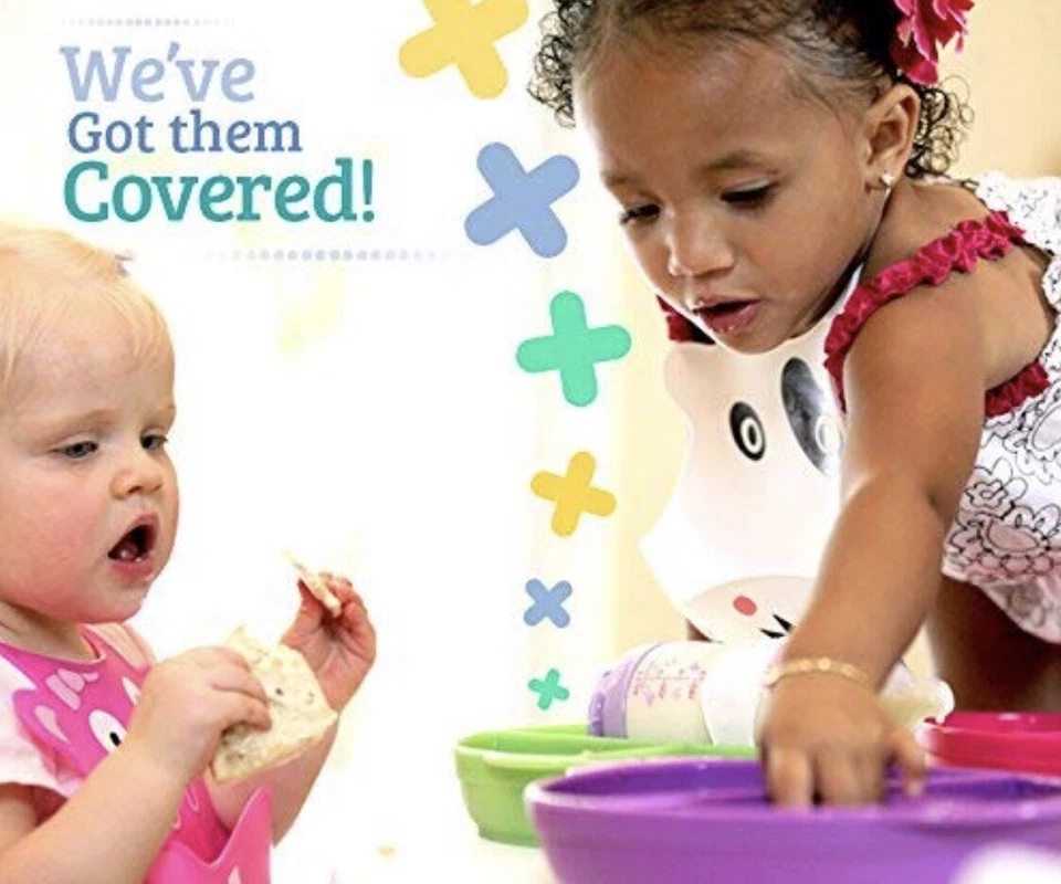 Ulubulu Silicone Bib, Ted Bear - Image 4 of 4