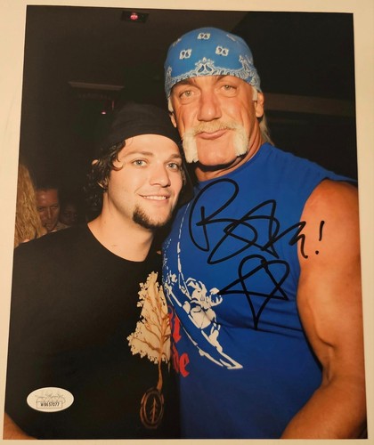 Bam Margera handsigniertes signed 8x10 Foto JSA COA Jackass