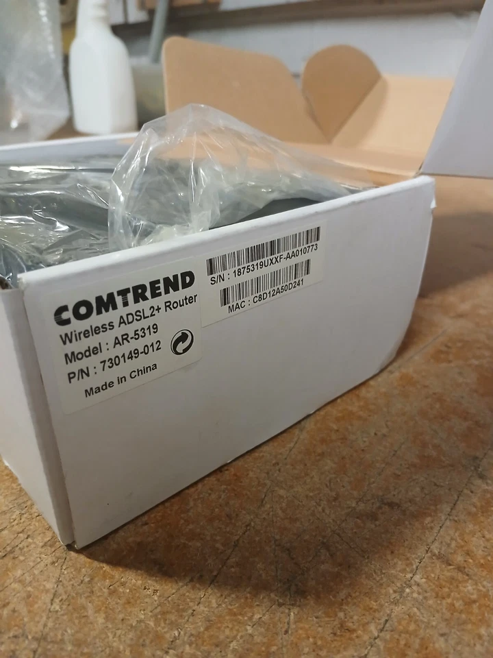 Comtrend AR-5319 Wireless N Gateway Ethernet ADSL 2+ Router NEW - Image 2 of 2