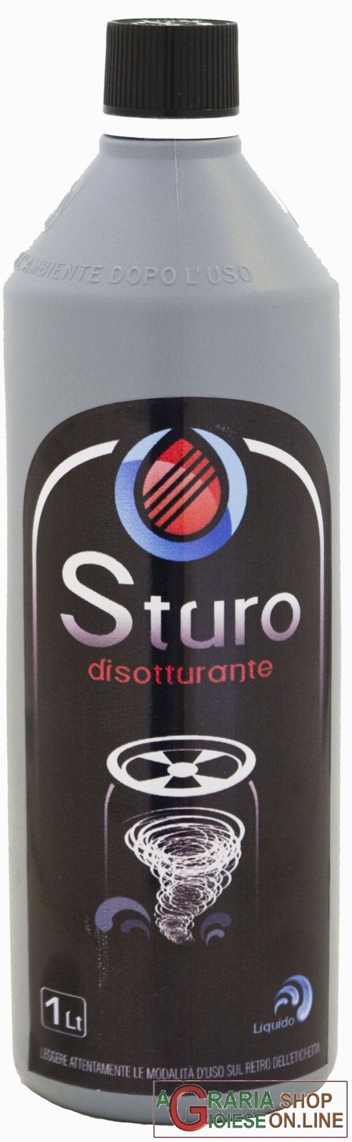 11031 STURO DISOTTURANTE DISGORGANTE LIQUIDO STURA LAVANDINI E SCARICHI LT. 1