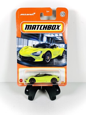 SLOW-DOWN: McLaren 720 Spider, Neon Green, Matchbox, 1:64, 3+, NEW!!