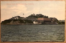 Alcatraz Island Postcard Chas Weidner San Francisco California No 621