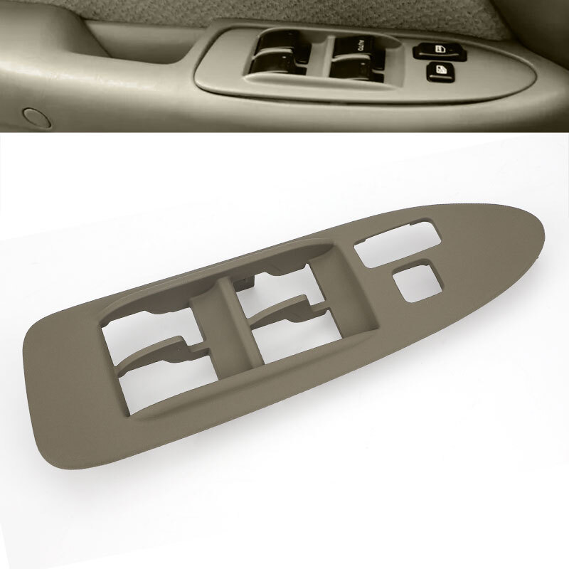 Driver Side Power Window Master Switch Bezel Trim For Toyota Camry 1997-2001