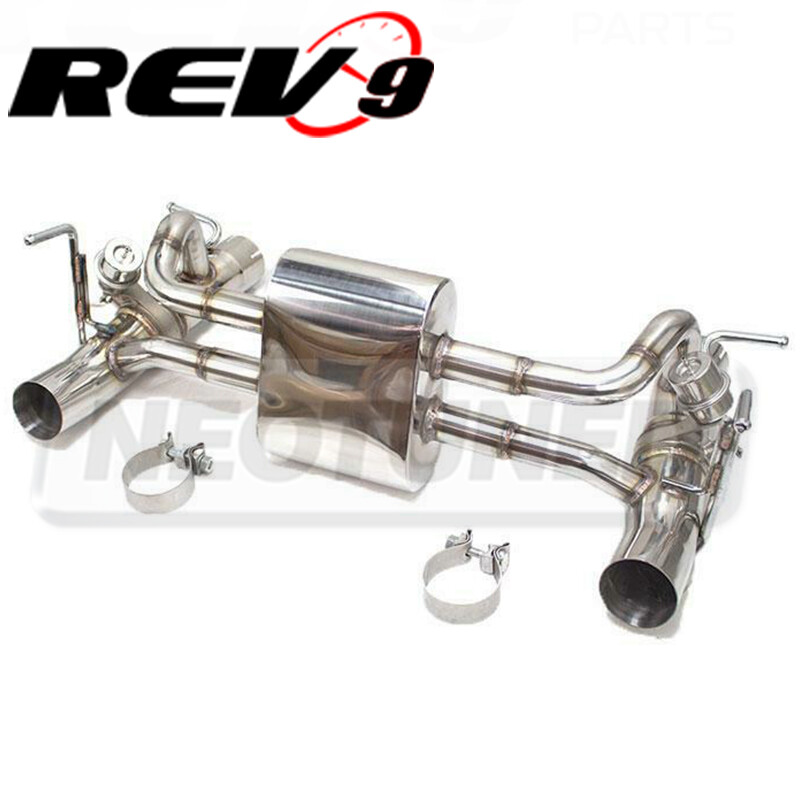 REV9 FLOWMAXX SPORT MUFFLER AXLE-BACK EXHAUST FOR FERRARI 488 GTB/SPIDER 2015-20