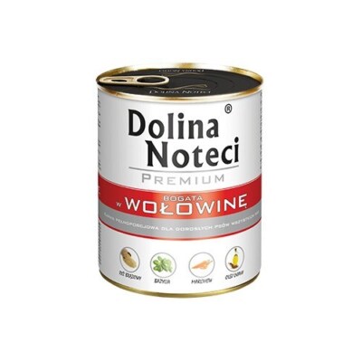 5902921300007 Dolina Noteci 5902921300007 Hunde-Dosenfutter Rind, Schweinefleisc