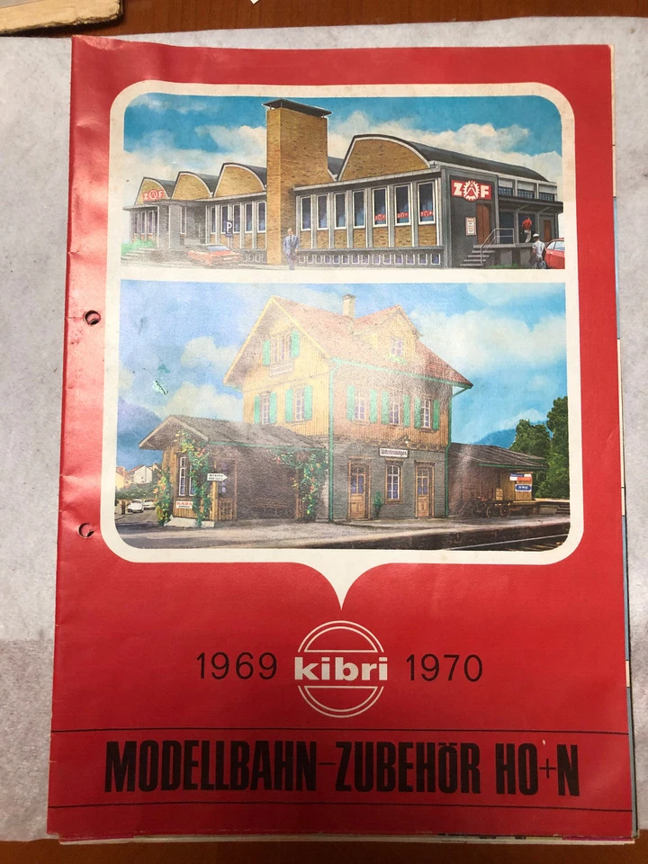 Kibri Katalog von 1969/70 gelocht gut - Schnäppchen - - Bild 1 von 1
