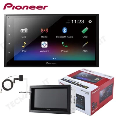 Autoradio Pioneer DMH-A340DAB 2DIN Bluetooth Android 6,2" USB DAB - Photo 1/4