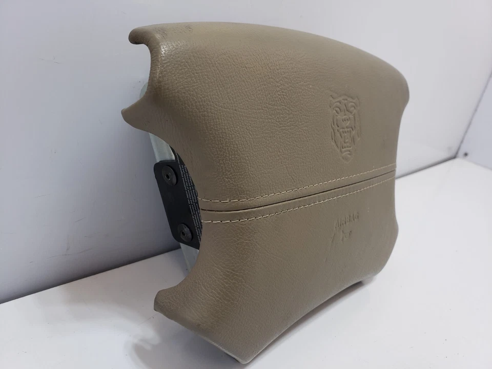 ✅ 01-03 OEM Jaguar XJ8 XJR Volante Delantero Izquierdo Airbag Beige NOTA* Foto 2 de 4
