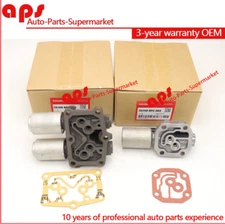 2 PCS NEW OEM Transmission Shift Solenoid A&B for Honda Civic Fit 28250 28260