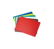 Professional Catering Flexible Set of 6 Colour Coded Chopping  Thin Mats/Boards