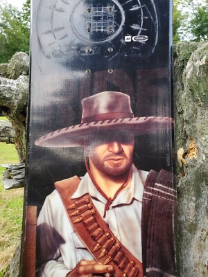 RARE RIDE FLEETWOOD 155 SNOWBOARD COWBOY MENS SPORT ISSUE