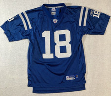 Reebok NFL Peyton Manning 18 Indianapolis Colts Jersey Size youth Large