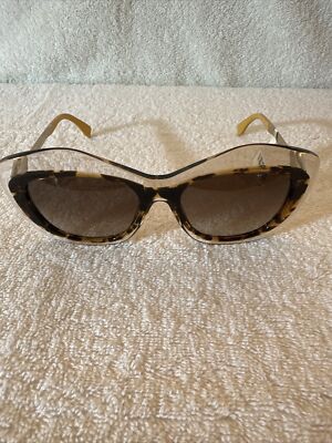 FENDI FF 0029/S Sunglasses Gold 7NQ HA Italy Womens 54-19-140 (No Original Case)