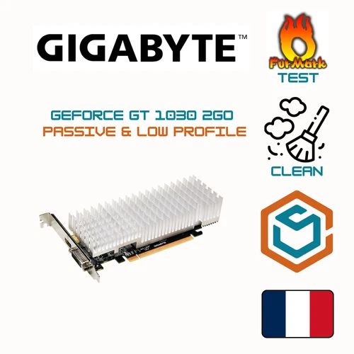 Carte Graphique NVIDIA GeForce GT 1030 | GIGABYTE GV-N1030SL-2GL 2Go GDDR5
