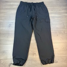 Eddie Bauer Fleece Lined Jogger Hiking Active Cargo Pants Adjustable Hem Women's