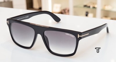 Tom Ford FT 0628 Cecilio-02 01B Sunglasses - Shiny Black/Gradient Tom Ford FT 0628 Cecilio-02 01B Sunglasses - Shiny Black/Gradient