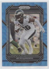 2022 Panini Prizm Blue Wave Prizm 64/199 Miles Sanders #235 08uw
