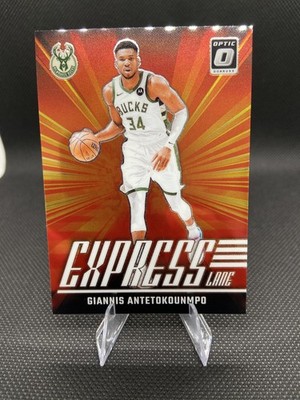 2025 Panini Donruss Optic Express Lane Giannis Antetokounmpo #22 Milwaukee Bucks