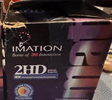 Imation 2HD 1.44MB IBM Formatted Diskettes 10 Pack