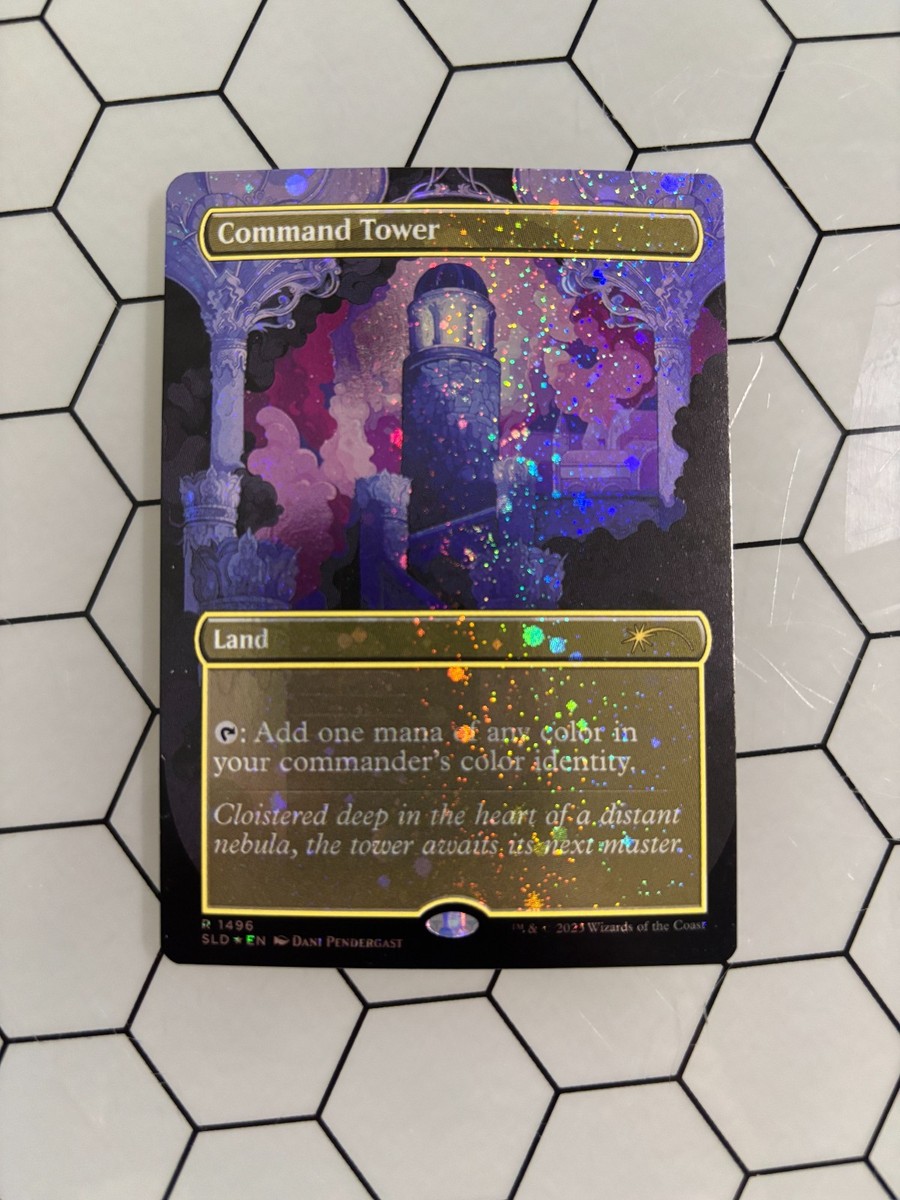 MTG | Secret Lair | Command Tower (1496) | 🌟🌌 Galaxy Foil