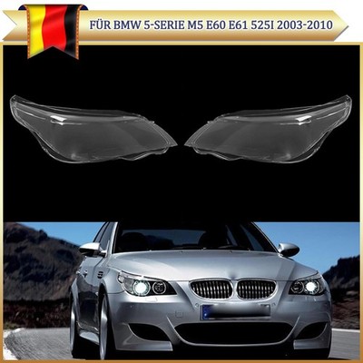 2x Scheinwerferglas Links Rechts Xenon Halogen für BMW 5er E60 E61 Touring 01-10