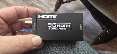 #ad Tosdi Audio 3g Hdmi To Sdi Video Convertor $25.00