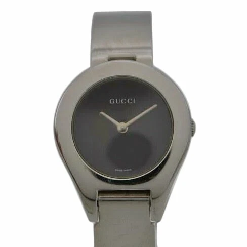 GUCCI 6700L Bracciale Bungle Watch Donna Quarzo Quadrante Tondo Acciaio Inox