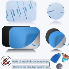 Metal Plates Adhesive Sticker Replace For Magnetic Car Mount Phone Holder